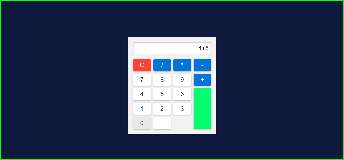 Project 8 Basic Calculator