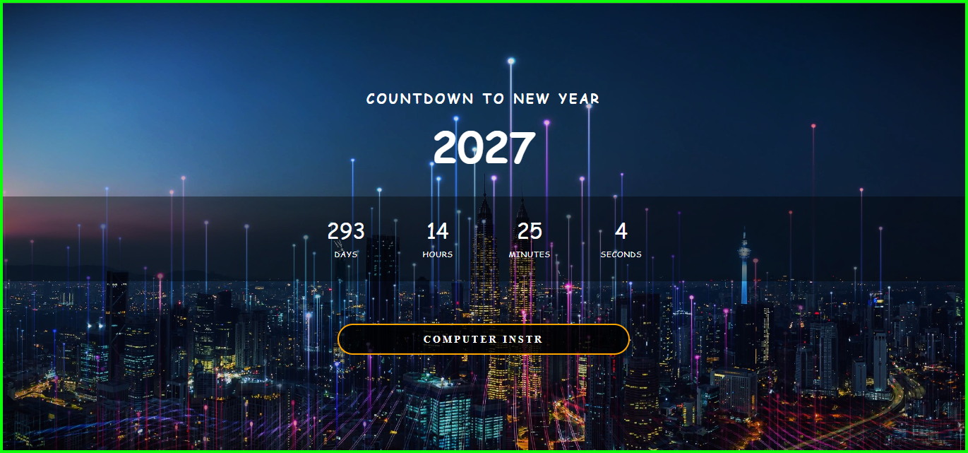 Project 7 - Count Down To New Year